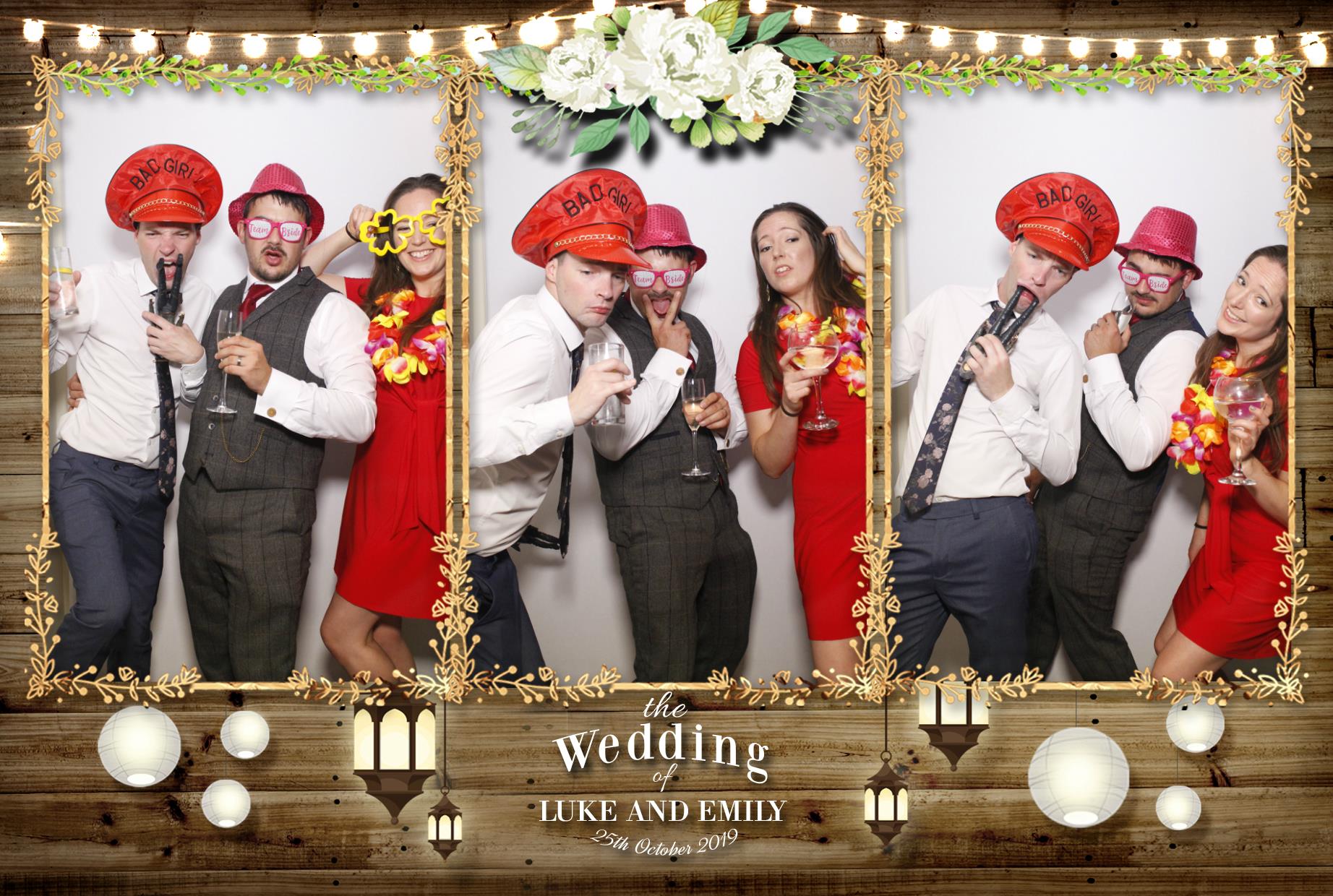Luke & Emily's Wedding | View more photos from the event at gallery.myphotoboothexperience.co.uk/u/MyPhotoBoothExperienceLtd/Luke-Emilys-Wedding